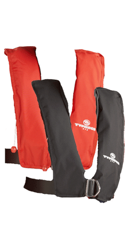 Typhoon XTS automatic inflation with harness is a lightweight, inflatable lifejacket giving excellen