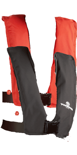 Typhoon Lifejacket XTS manual inflation without harness is a lightweight, inflatable lifejacket givi