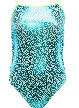 TYR Funnies Girls Droplets Foil Swimsuit SS15