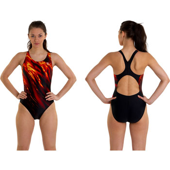 TYR Ladies Neptune Maxback Swimsuit SS10