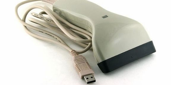 Tysoo TYSSO - USB Barcode Scanner Reader(Beige) - Handheld USB Barcode Scanner, Reading width 8.2cm, for PC, Laptop,