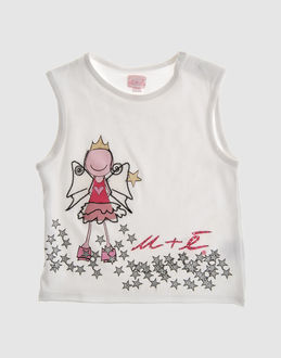 U Eand#39; TOP WEAR Sleeveless t-shirts GIRLS on YOOX.COM