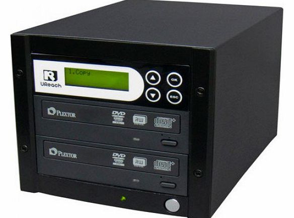U-Reach 1-1 CD/DVD Duplicator including M Disc Technology by Riviera Multimedia