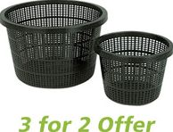 Ubbink Medium Round Planting Basket 21x13cm - 3