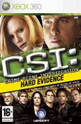 UBI SOFT CSI Crime Scene Investigation Hard Evidence Xbox 360