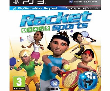 UBI Soft Racket Sports - Move Compatible (PS3)