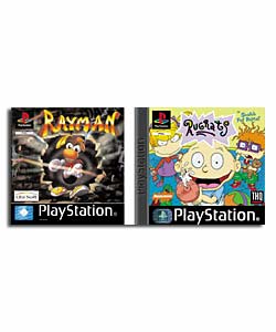 UBI SOFT Rugrats & Rayman Bundle PSX