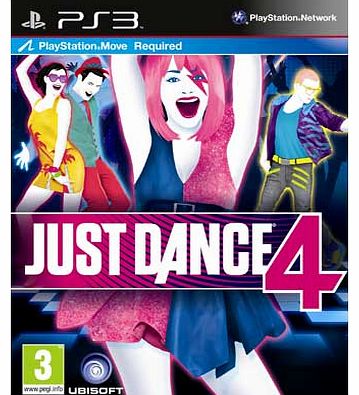 Just Dance 4 - PS3 Game - 3+