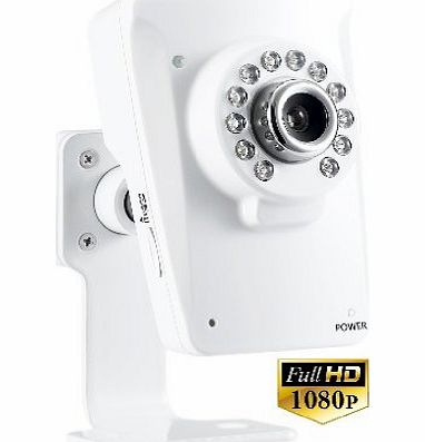 UCam247 1080p Full HD Wireless WiFi IP Security Camera with Free Online Recording. Setup in 3 steps with our