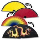 Colour Changing Dragon Fan 5` - Magic Trick