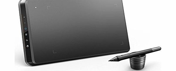 Ugee EX07 Ugee Drawing Graphics Tablet 8x5`` with 6 Express Keys (5080 LPI 220 RPS 2048 Levels) Windows amp; Mac - UK Stock