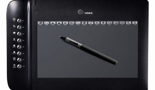 Ugee M1000L Drawing Tablet with 8 Customizable Shortcuts