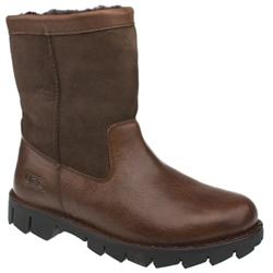 Male Beacon Rigger Leather Upper Casual Boots in Brown