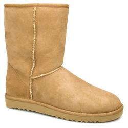 Male Classic Short Suede Upper Casual Boots in Tan
