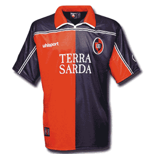 01-02 Cagliari Home shirt