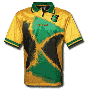 01-02 Jamaica Home shirt
