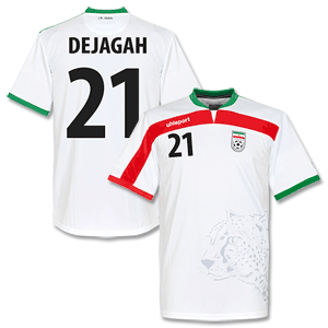 Uhlsport Iran Home Dejagah 21 Shirt 2014 2015 (Fan Style
