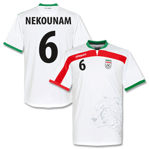 Iran Home Nekounam Shirt 2014 2015 (Fan Style