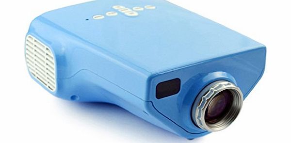 Ukam hop Mini 1080P HD Multimedia LED Projector Home Cinema Video Support AV TV VGA USB HDMI TF Card