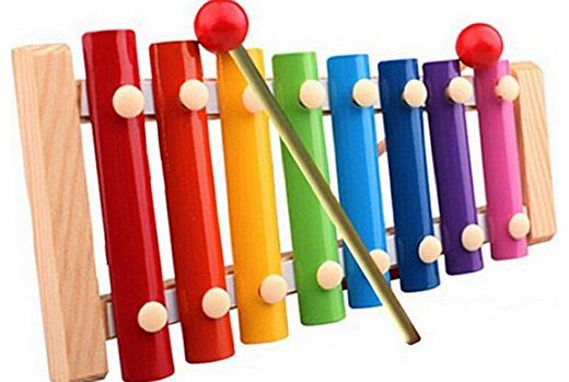 TM)Baby Kid Musical Toys Xylophone Wisdom Development Wooden Instrument