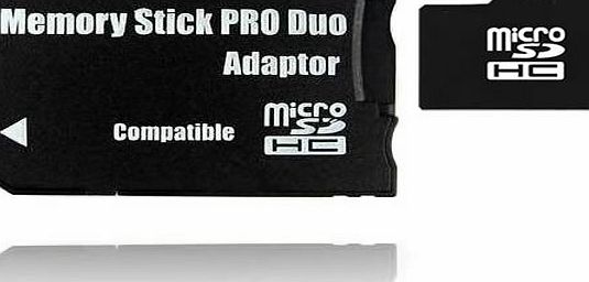 UkMA 32GB Micro SD Memory Card with MS PRO DUO Memory Stick Adapter For Digital Cameras, Mobile Phones, Video Games By UkMobileAccessories