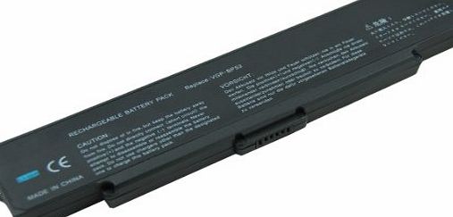 UKOUTLET High Quality Replacement Laptop Battery for Sony VAIO VGN-FE28 Series VGN-FE30B VGN-FE31 Series VGN-FE32B/W VGN-FE32H/W VGN-FE32HA/W VGN-FE32HB/W VGN-FE33 Series VGN-FE35C VGN-FE35GP VGN-FE35