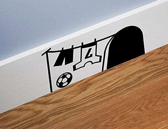 uksellingsuppliers Mouse Hole `` FOOTBALL KIT WASH DAY No 7 SHIRT `` Skirting Board Wall Art Sticker Vinyl Decal `` 140mm x 60mm..UK SELLER