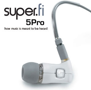 Ultimate Ears Super.Fi 5Pro Earphones Colour BLACK