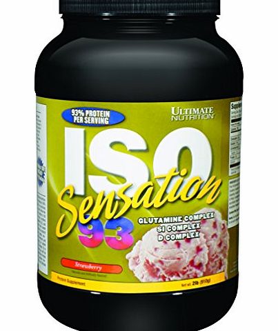 Ultimate Nutrition ISO Sensation 93 Strawberry 2 lbs