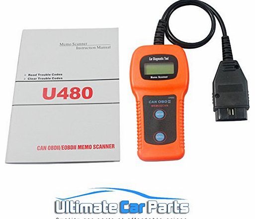 OBD 2 EOBD Car Diagnose Tester Diagnostic Scanner U480