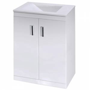 Ultra Liberty 550mm wide Floor Standing White 2