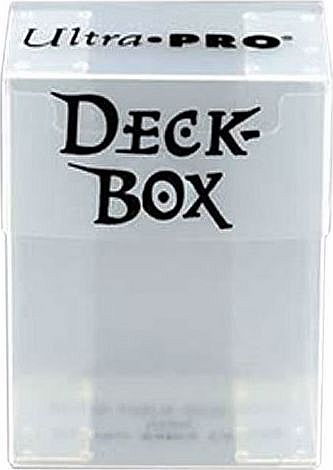 Ultra Pro Clear Deck Box for Trading Cards