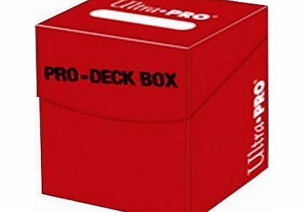 Ultra Pro Deck Box PRO-100  red