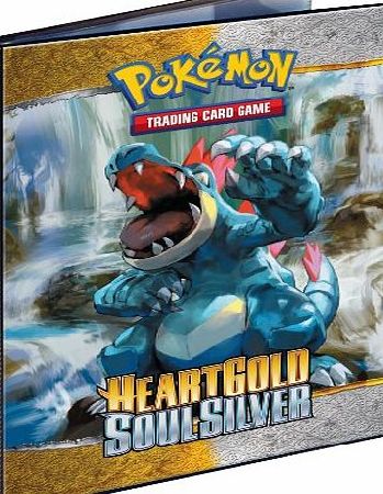 Ultra Pro Pokemon Trading Cards Heart Gold Soul Silver A4 Card Folder/Portfolio (Holds 90 Cards)