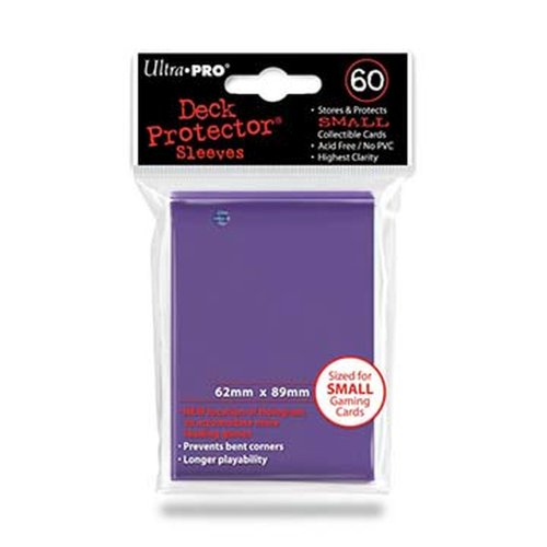 Ultra Pro Trading Card Sleeves - 60 Ultra Pro Purple Deck Protectors YuGiOh! Sized
