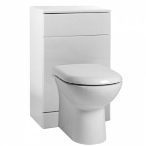 Ultra White Gloss Back To Wall Toilet Pan And
