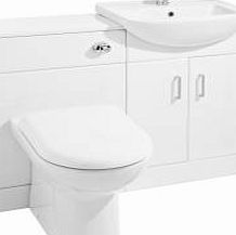 Ultra White Madison Bathroom Furniture Pack