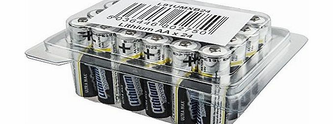 Ultramax Ultra Max Lithium AA Battery - 24 Pack