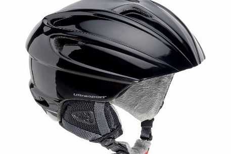 Ultrasport Mens Pro Race Edition Snowboard Helmet - Black, Large/X-Large
