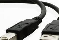 ULTRICS Premium Quality 10 Feet / 3 m USB 2.0 A-Male to B-Male Cable for Brother, Canon, HP, OKI, Lexmark, Samsung, Epson, Dell Laser jet inkjet printer