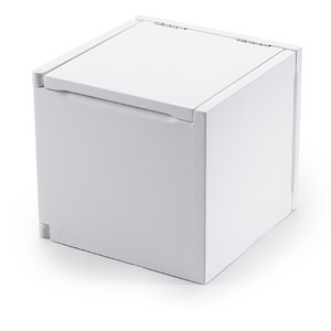 White Tuck Folding Storage Jewellery Box