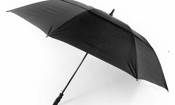 Umbrellaworld Vented Auto open Golf Umbrella Black