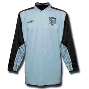 02-03 England Away Goalkeeper L/S shirt