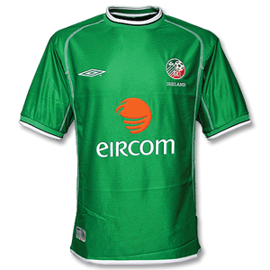 02-03 Ireland Home Shirt - Sponsor (Boys)