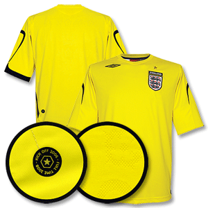 Umbro 06-08 England Change GK Shirt - Boys