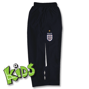 08-09 England Bench 3/4 Length Pants - Navy/White - Boys