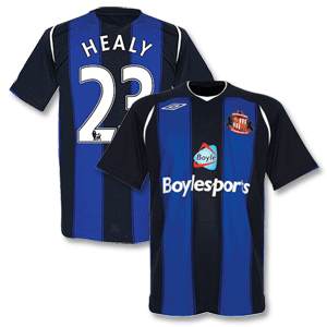 08-09 Sunderland Away Shirt + Healy 23