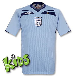 Umbro 08-10 England Away GK Shirt - Boys