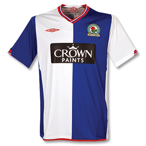 Umbro 09-10 Blackburn Rovers Home Shirt