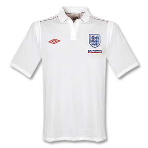 09-10 England Touchline T-Shirt - White